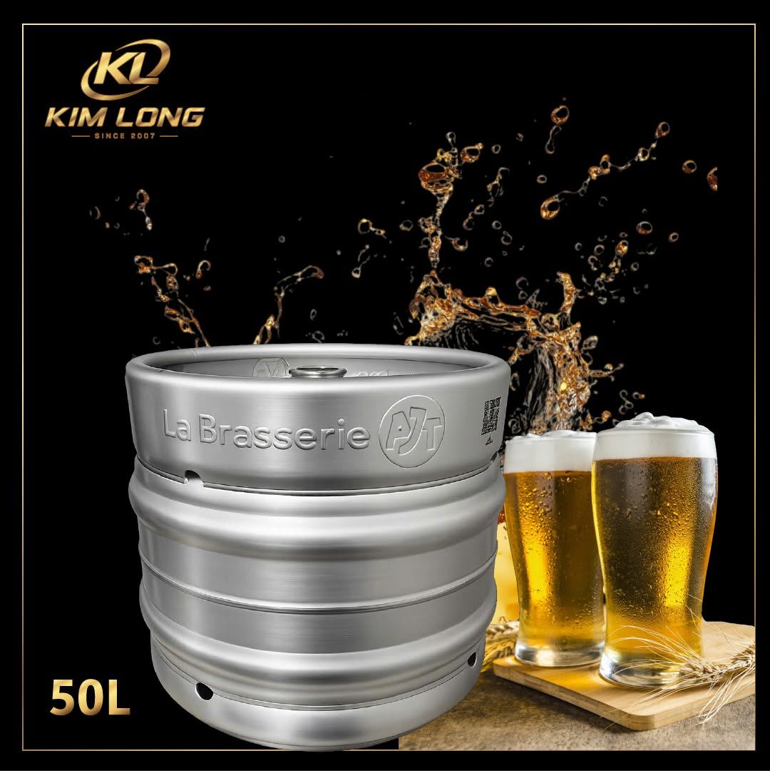 Kim Long tự hào là nhà máy duy nhất tại Việt Nam sản xuất Keg bia Inox 4 kegbia 4
