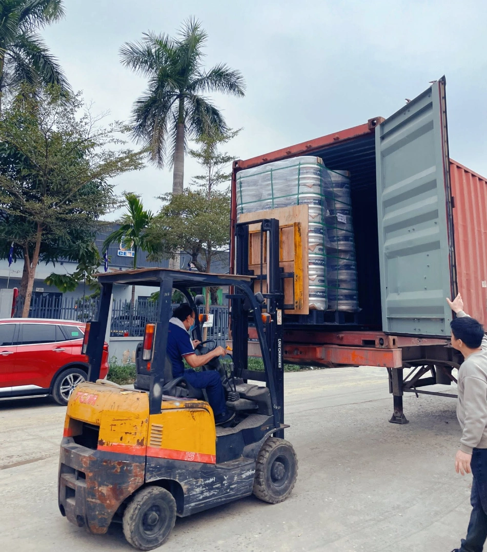 Kim Long xuất khẩu Keg bia sang thị trường Pháp 7 kegbiaxuatkhau 7