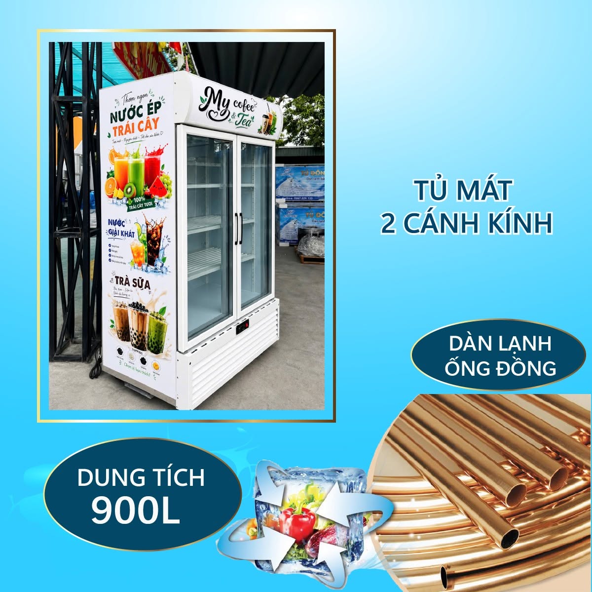 Tủ mát Maket theo yêu cầu – Thiết kế riêng, nâng tầm thương hiệu 3 tk theo yc 2